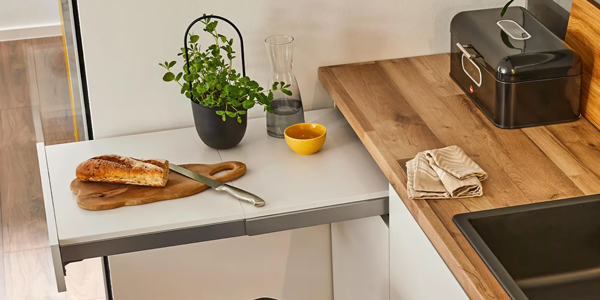 Стол Top Flex - выдвижная рабочая поверхность от Kesseböhmer Kessebohmer в Нефтеюганске