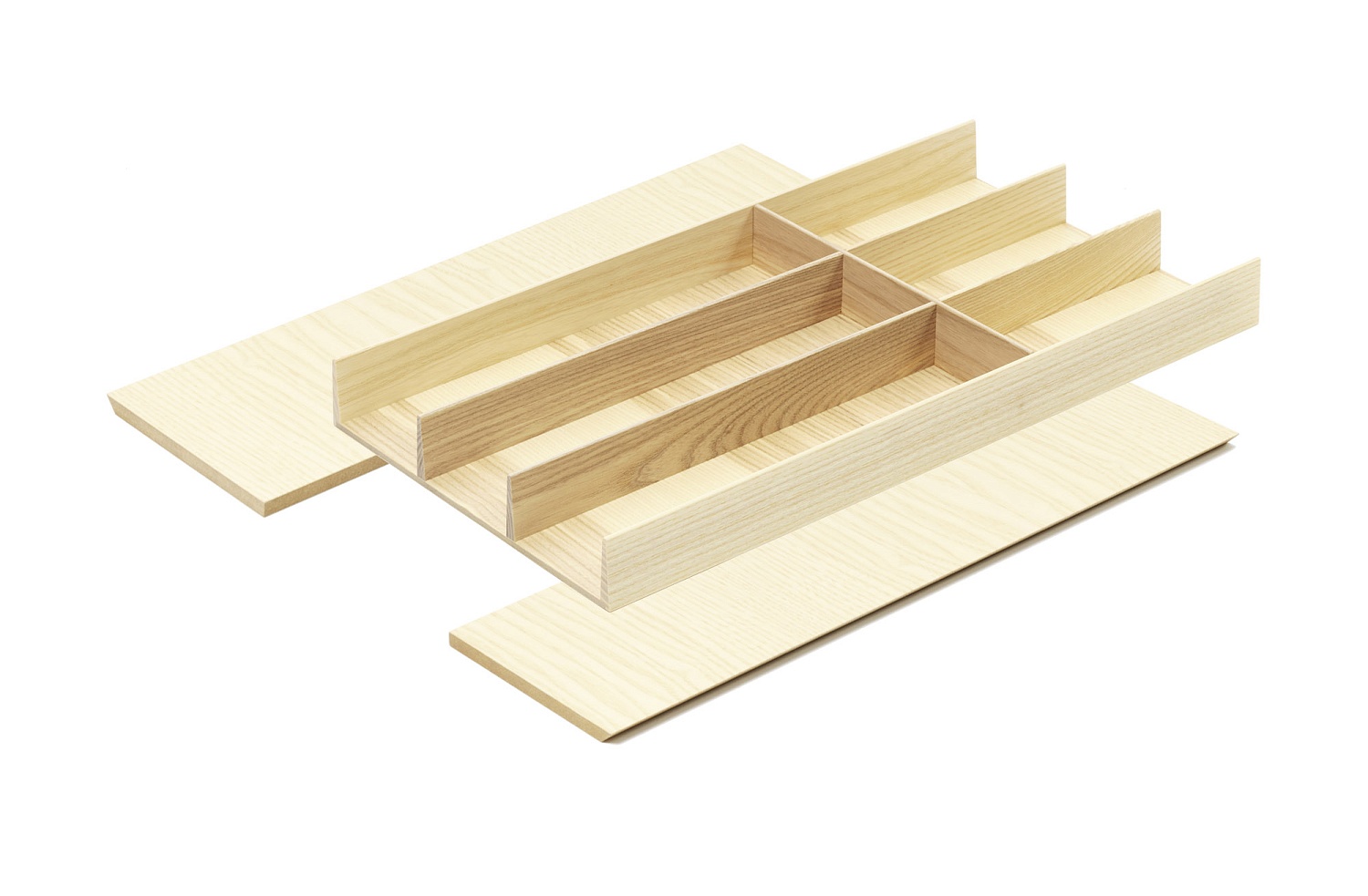 Лоток ФайнЛайн Линик 400-450 мм, глубина 500 мм, 1 шт, цвет ЯСЕНЬ светлый Kessebohmer