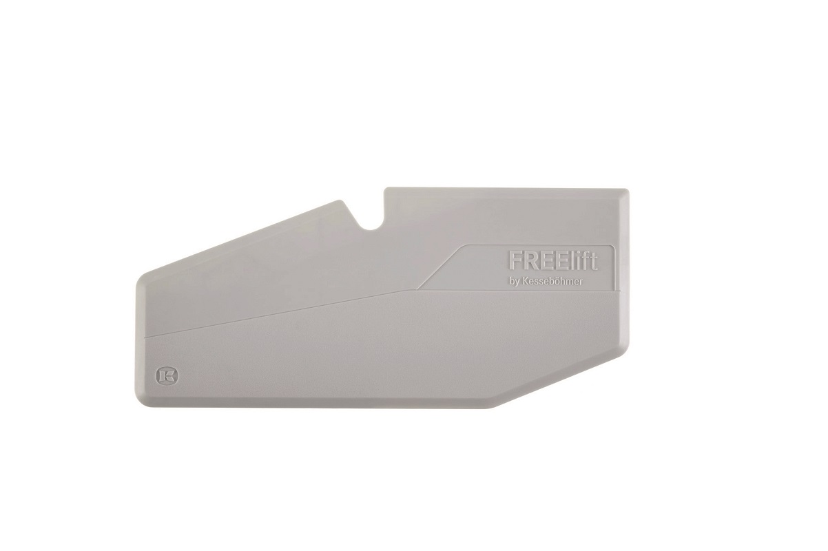 Крышка декоративная ФриСвинг комплект левая и правая, цвет СЕРЫЙ