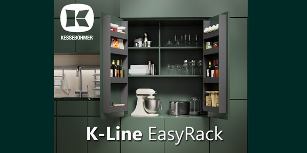 K-Line EasyRack дверная полка для высоких шкафов Kessebohmer в Нефтеюганске